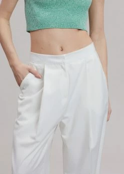 Cheapest π Creamvilla Tenysi Pants - Optic White CLOTHING π 10 Creamvilla Tenysi Pants - Optic White CLOTHING