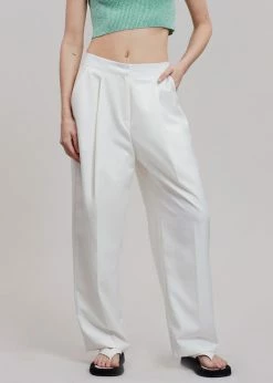 Cheapest π Creamvilla Tenysi Pants - Optic White CLOTHING π 11 Creamvilla Tenysi Pants - Optic White CLOTHING