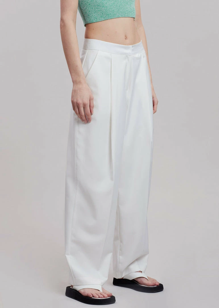 Cheapest π Creamvilla Tenysi Pants - Optic White CLOTHING π 5 Creamvilla Tenysi Pants - Optic White CLOTHING