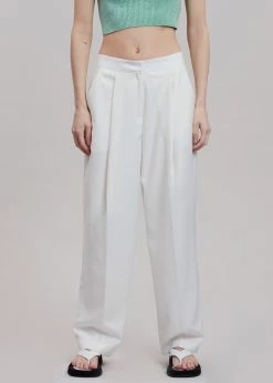 Cheapest π Creamvilla Tenysi Pants - Optic White CLOTHING π 14 Creamvilla Tenysi Pants - Optic White CLOTHING
