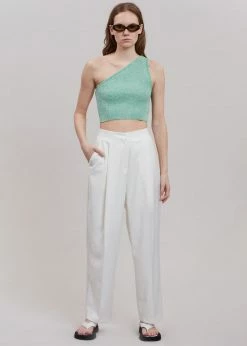 Cheapest π Creamvilla Tenysi Pants - Optic White CLOTHING π 13 Creamvilla Tenysi Pants - Optic White CLOTHING