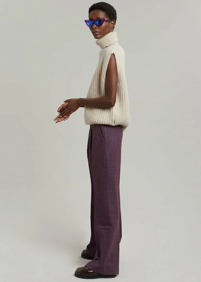 Brand new π Queen's Rabbit CLOTHING Teo Sleeveless Turtleneck - Birch π 3 Queen's Rabbit CLOTHING Teo Sleeveless Turtleneck - Birch