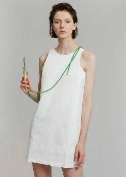 The Frankie Shop TFS X Duvelleroy Take Away Fan - Kelly Green Swimwear