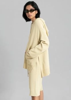 Blossom CLOTHING Thea Knit Bermuda Shorts - Straw