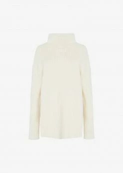 Paper Moon CLOTHING Thelma Ribbed Sweater - Cream