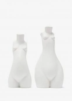 LIFESTYLE Anissa Kermiche Tit For Tat Short Candlestick - White