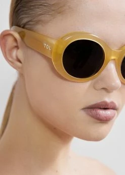 ACCESSORIES TOL Eyewear Double Round Sunglasses - Honey