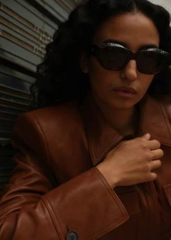 TOL Eyewear Glamoureaux Sunglasses - Havana ACCESSORIES