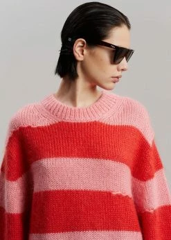 ACCESSORIES TOL Eyewear Trapezium Grande Sunglasses - Havana