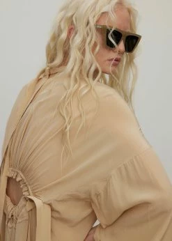 TOL Eyewear Trapezium Grande Sunglasses - Sage ACCESSORIES