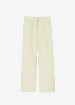 The Frankie Shop Tolko Pants - Pale Yellow
