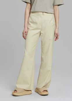The Frankie Shop Tolko Pants - Pale Yellow
