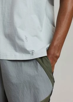 The Frankie Shop Tony Boxy T-Shirt - Light Grey Men