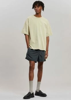 The Frankie Shop Men Tony Boxy T-Shirt - Mastic