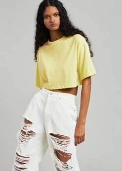 Doreen CLOTHING Tory Ripped Jeans - White