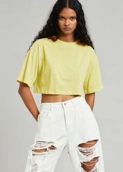 Doreen CLOTHING Tory Ripped Jeans - White