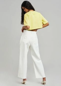 Doreen CLOTHING Tory Ripped Jeans - White