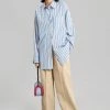 L'art Trin Stripe Shirt - Blue Combo CLOTHING