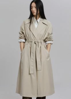 Plus Hong Tubi Trench Coat - Beige