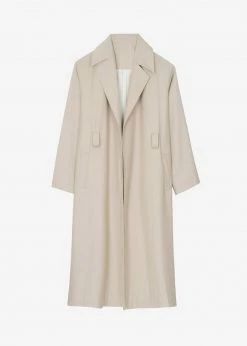 Plus Hong Tubi Trench Coat - Beige