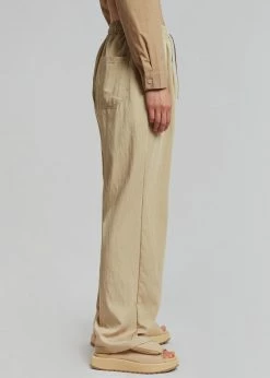 Havana Vala Wide Pants - Camel CLOTHING