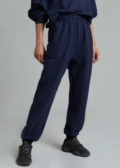The Frankie Shop Vanessa Sweatpants - Navy CLOTHING