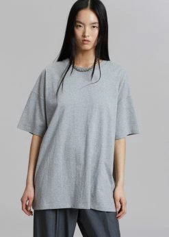 L'art Vernice Tee - Heather Grey CLOTHING