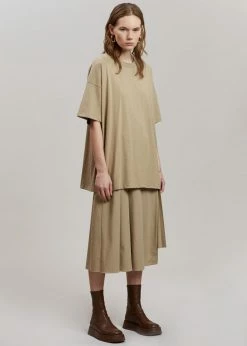 L'art Vernice Tee - Pale Khaki CLOTHING