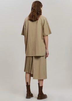 L'art Vernice Tee - Pale Khaki CLOTHING