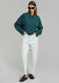 The Frankie Shop Yama Denim Pants - Light Wash