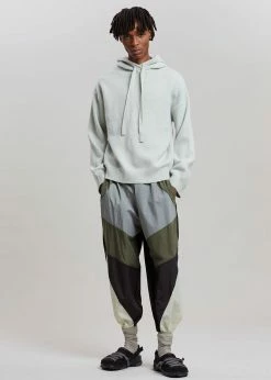 101 Moon Yumi Knit Hoodie - Mint CLOTHING