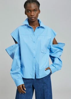 Beside You Yuwei Shirt - Blue