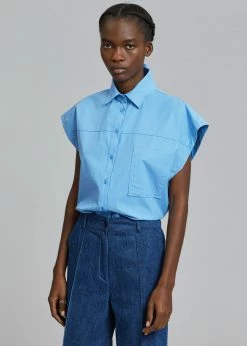 Beside You Yuwei Shirt - Blue