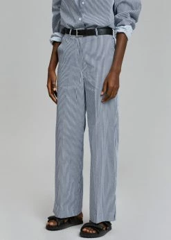 Inni Zakura Pants - Navy Stripe CLOTHING