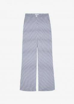 Inni Zakura Pants - Navy Stripe CLOTHING