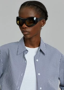 Inni CLOTHING Zakura Shirt - Navy Stripe