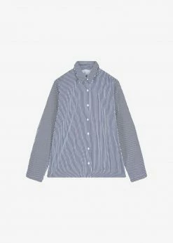 Inni CLOTHING Zakura Shirt - Navy Stripe