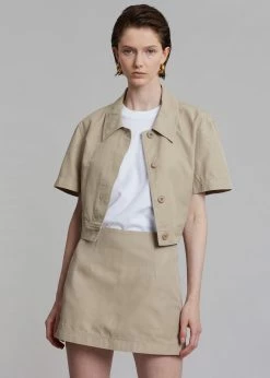 Blossom Zoey Mini Skort - Beige